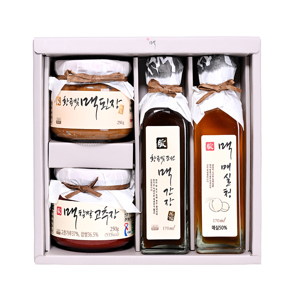[맥꾸룸] 맥 예담세트 (케이스 보자기포장)